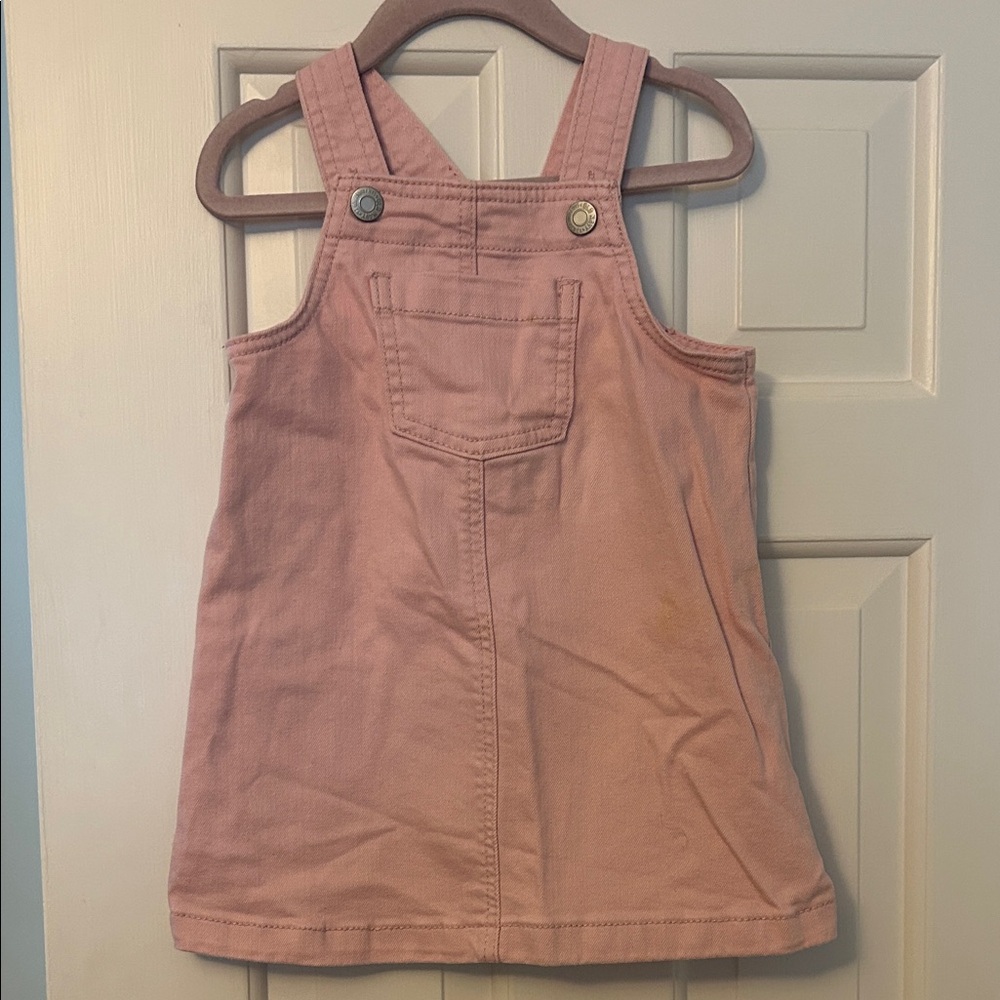 Old Navy Pink Kids Overall Dress